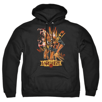Black pullover hoodie with Green Lantern Larfleeze graphic