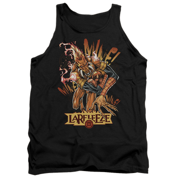 Black men's tank with Green Lantern Larfleeze graphic