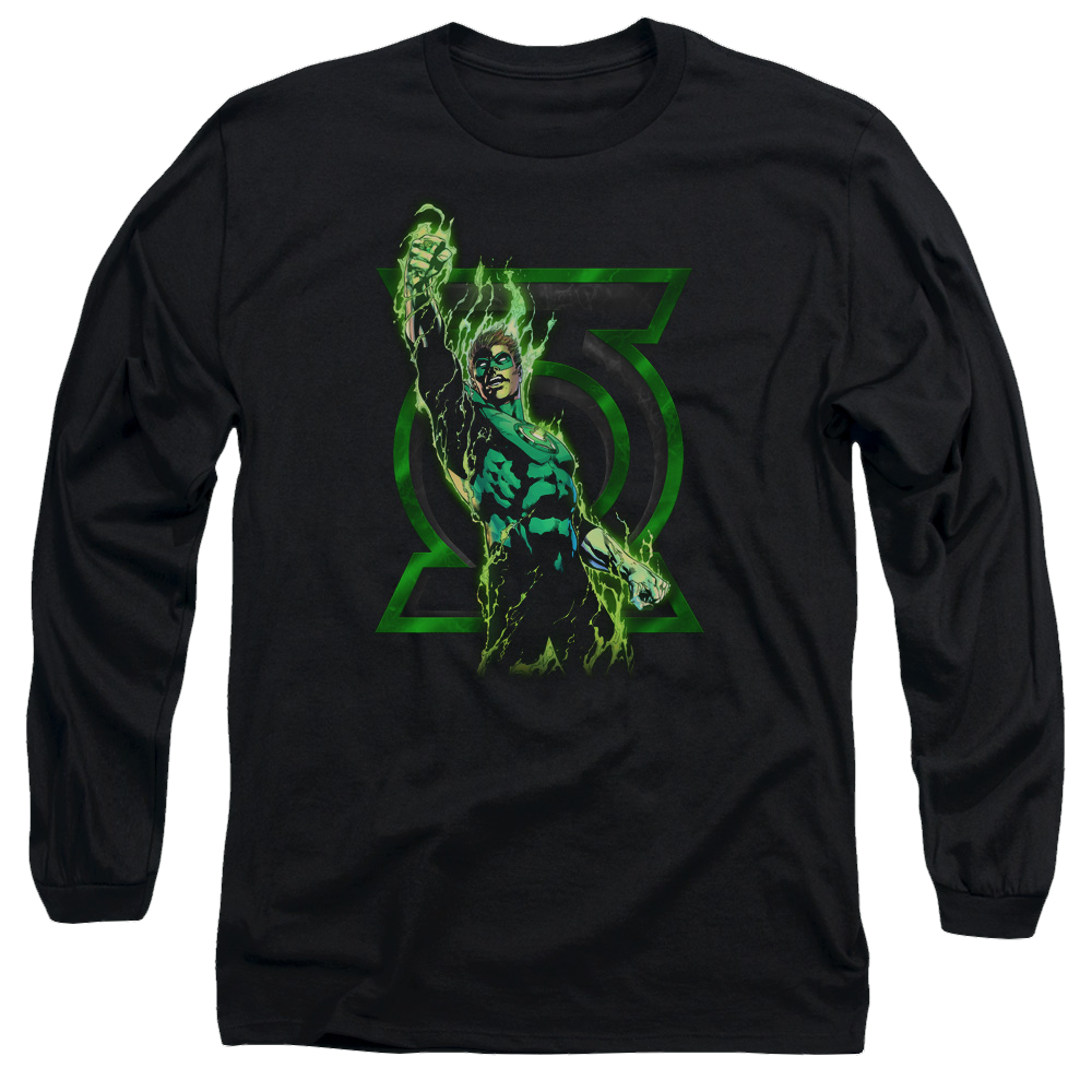Green Lantern Fully Charged - Men's Long Sleeve T-Shirt Men's Long Sleeve T-Shirt Green Lantern
