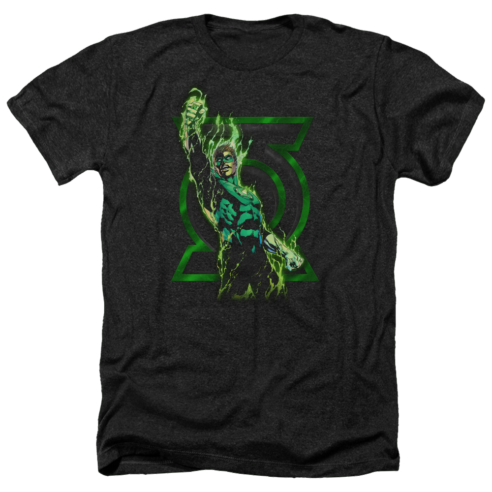 Green Lantern Fully Charged - Men's Heather T-Shirt Men's Heather T-Shirt Green Lantern