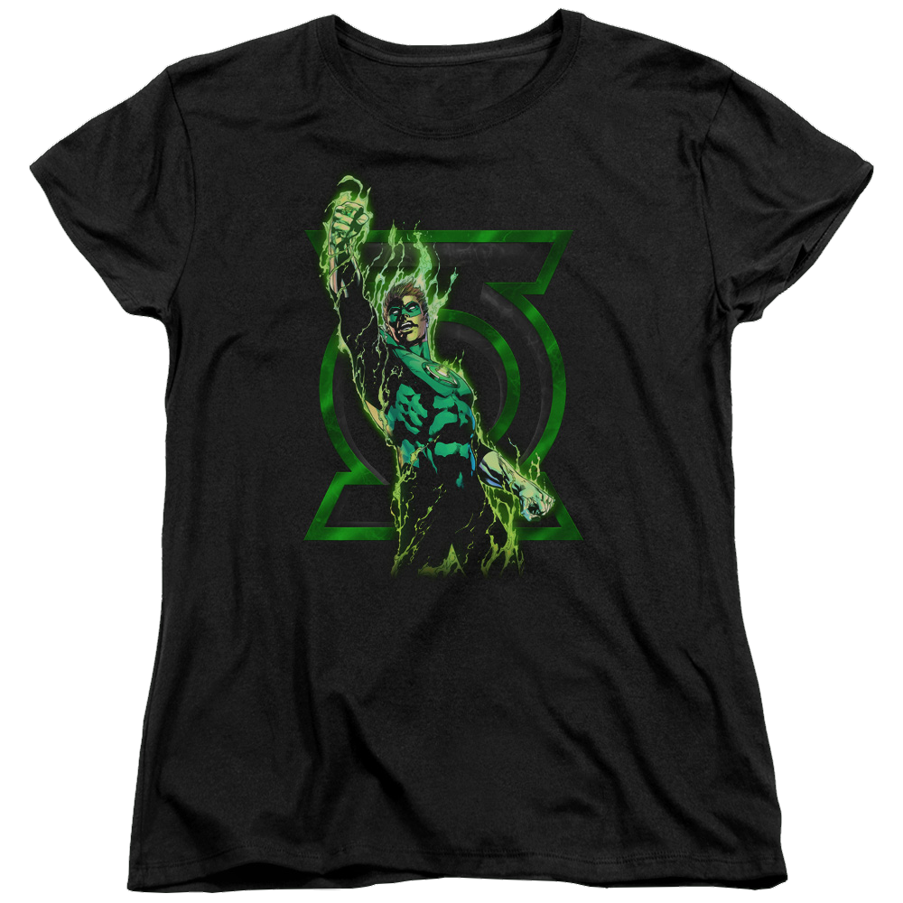 Green Lantern Fully Charged - Women's T-Shirt Women's T-Shirt Green Lantern