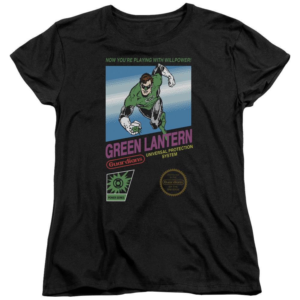 Green Lantern Box Art - Women's T-Shirt Women's T-Shirt Green Lantern