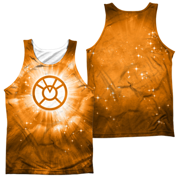 Green Lantern Orange Energy men's all-over print tank