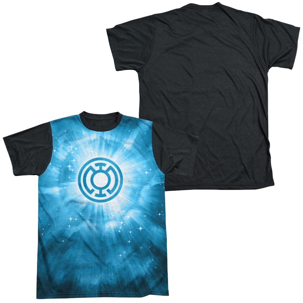 Green Lantern Blue Energy - Men's Black Back T-Shirt Men's Black Back T-Shirt Green Lantern