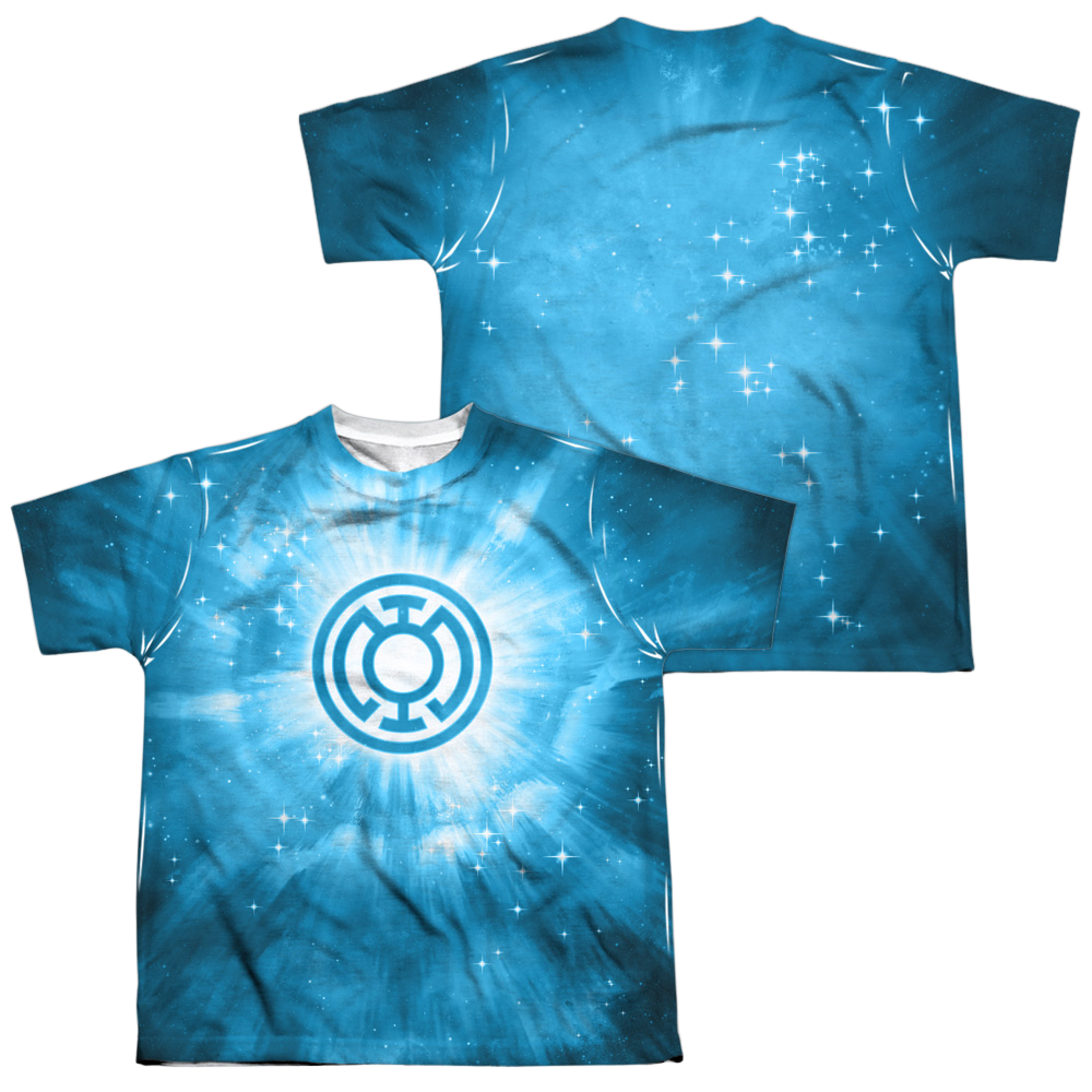 Green Lantern Blue Energy - Youth All-Over Print T-Shirt Youth All-Over Print T-Shirt (Ages 8-12) Green Lantern