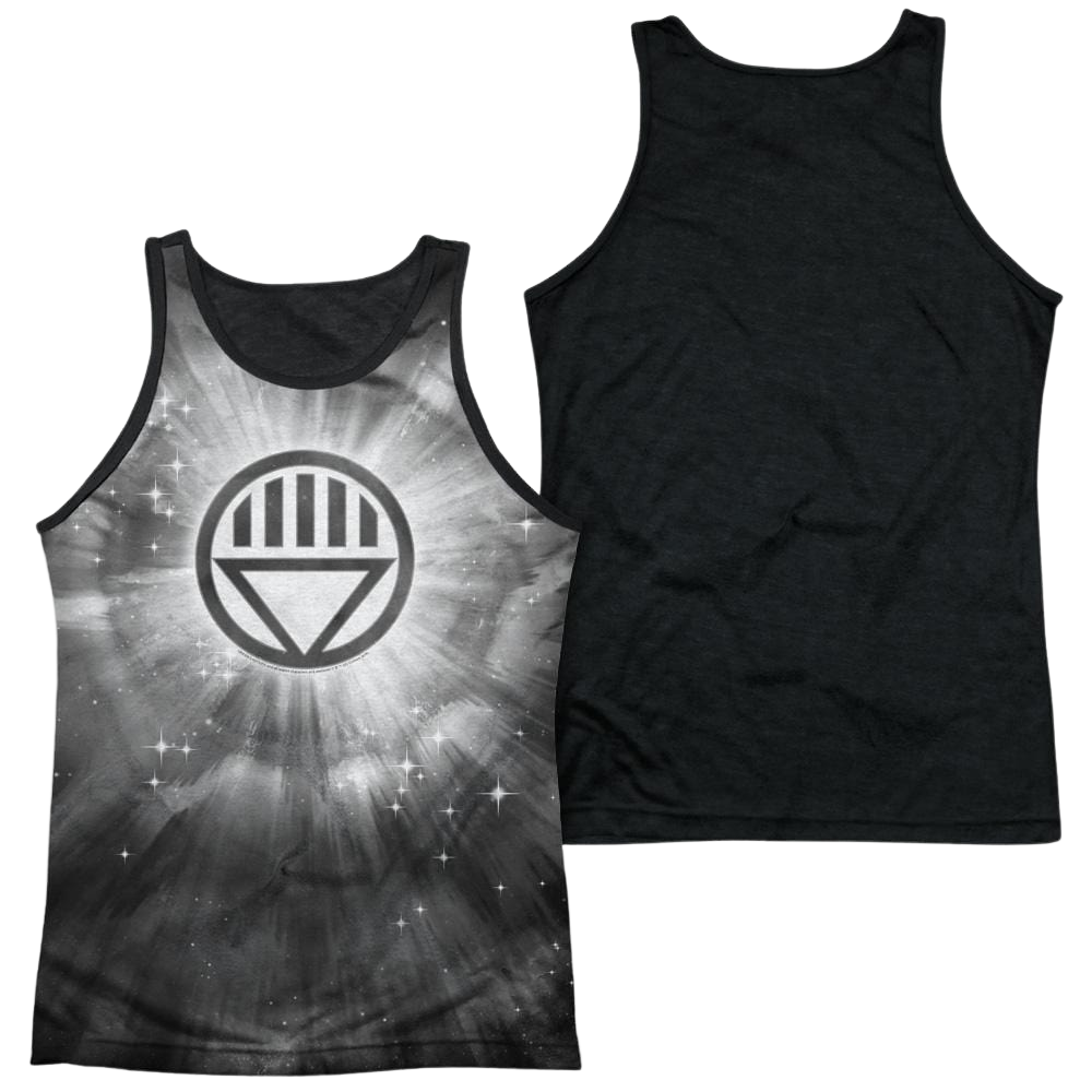 Green Lantern Black Energy Men's Black Back Tank Men's Black Back Tank Green Lantern
