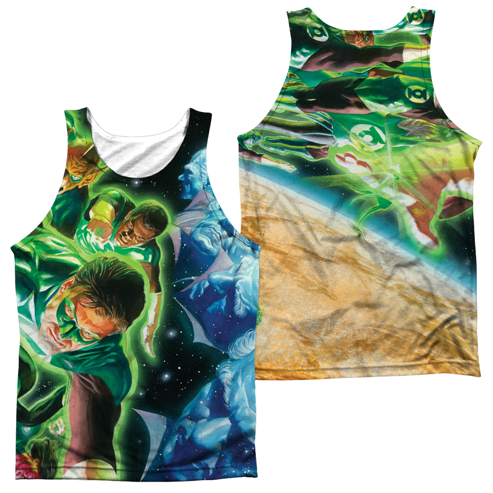 Green Lantern Guardians Men's All Over Print Tank Men's All Over Print Tank Green Lantern