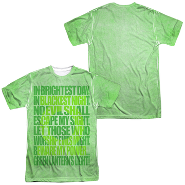 Green Lantern Oath men's all-over print t-shirt