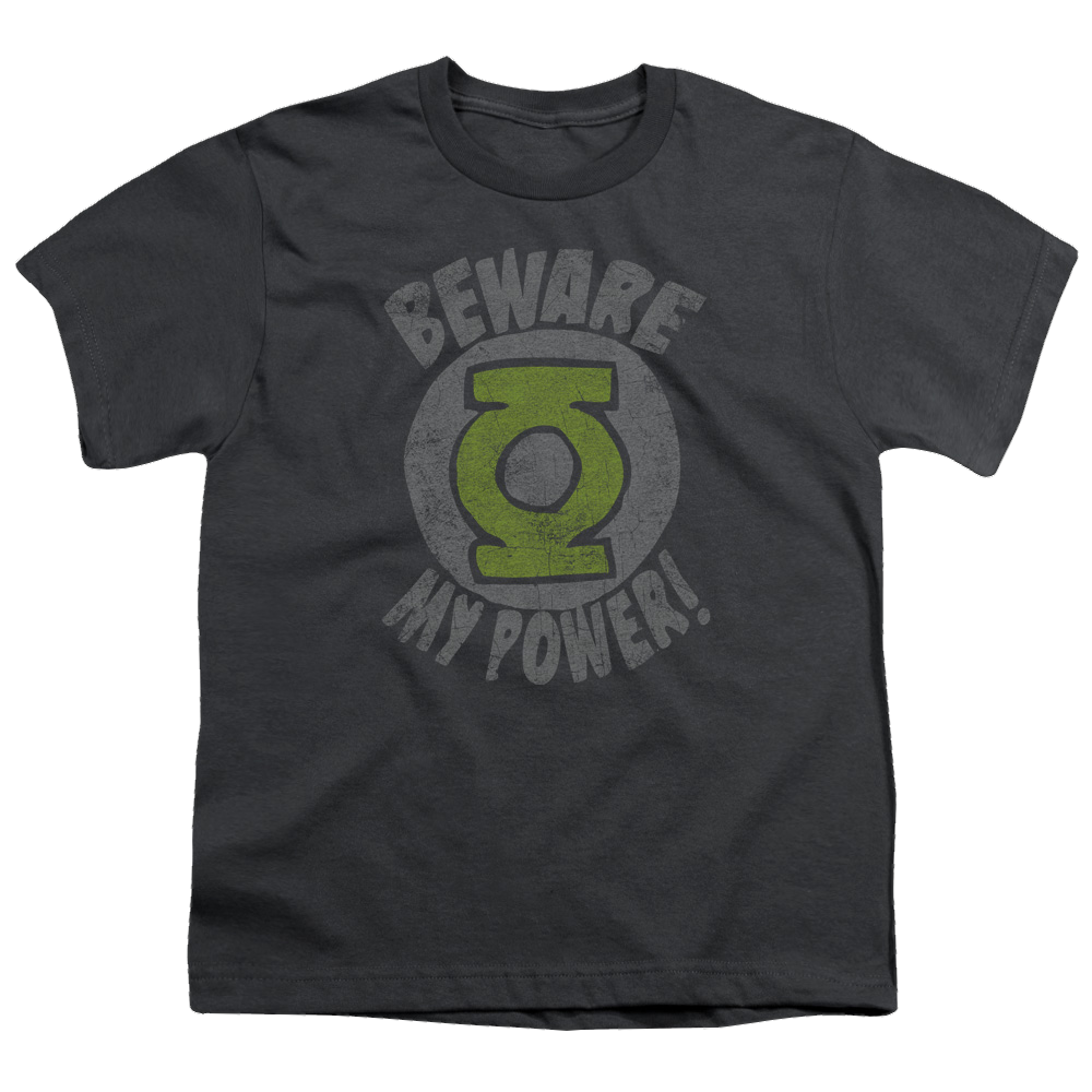 Green Lantern Beware - Youth T-Shirt Youth T-Shirt (Ages 8-12) Green Lantern
