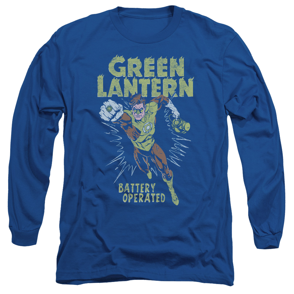 Green Lantern Fully Charged - Men's Long Sleeve T-Shirt Men's Long Sleeve T-Shirt Green Lantern