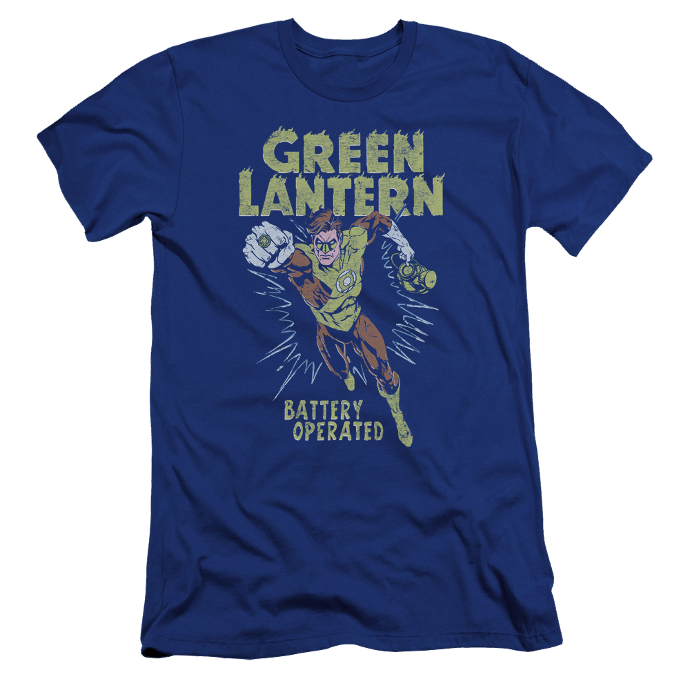Green Lantern Fully Charged - Men's Premium Slim Fit T-Shirt Men's Premium Slim Fit T-Shirt Green Lantern
