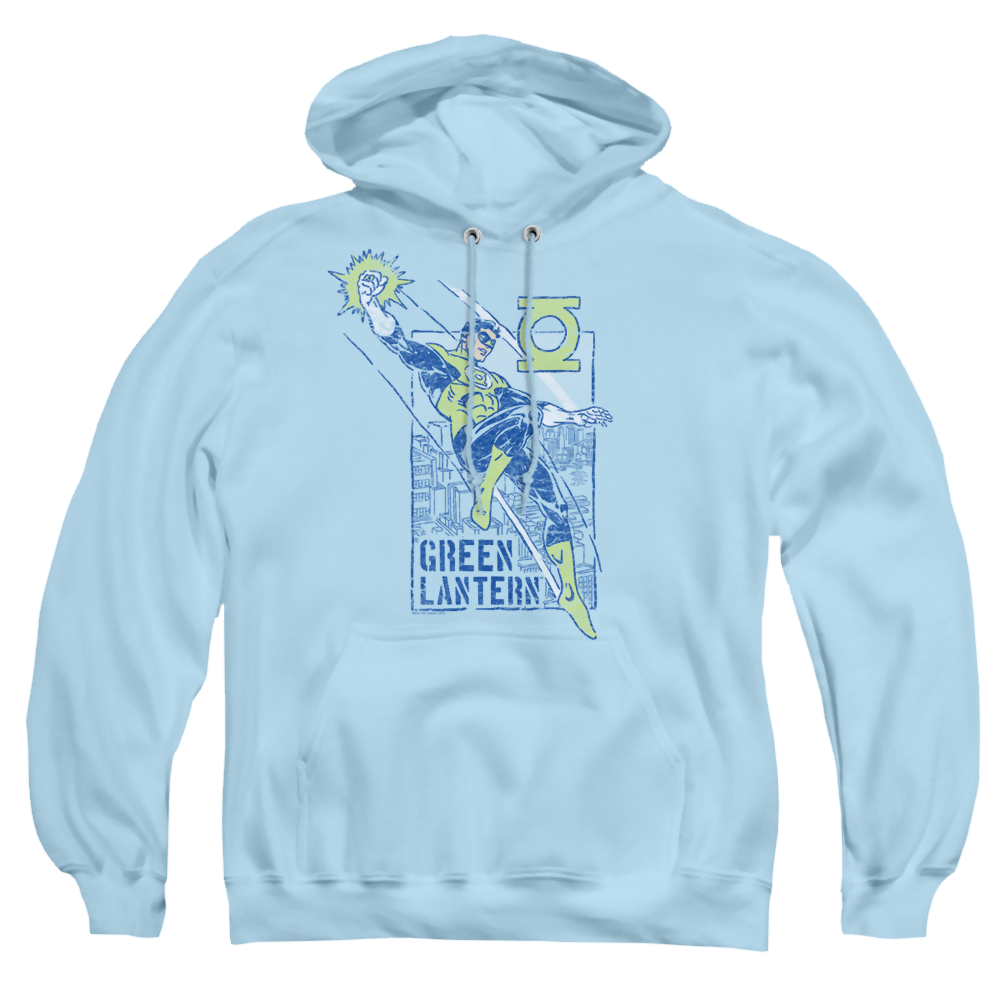 Green Lantern City Watch - Pullover Hoodie Pullover Hoodie Green Lantern