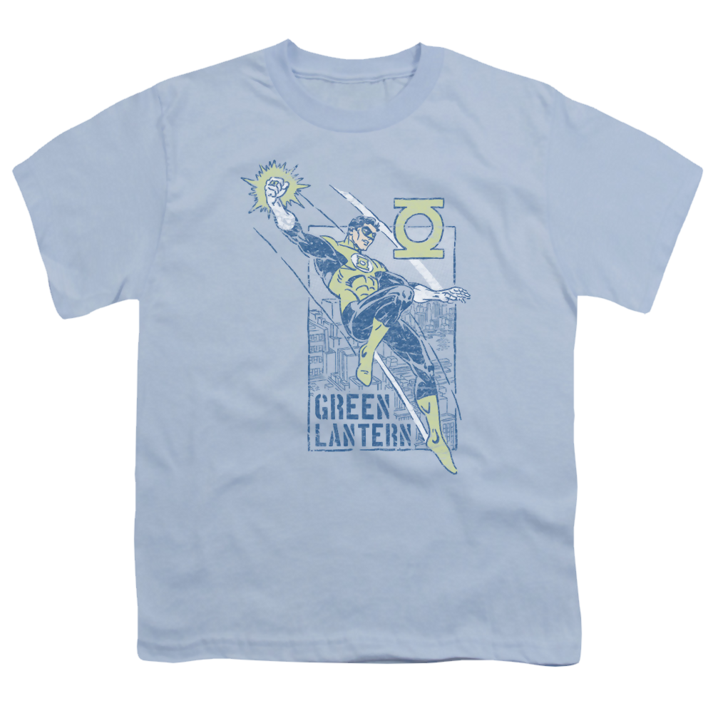 Green Lantern City Watch - Youth T-Shirt Youth T-Shirt (Ages 8-12) Green Lantern