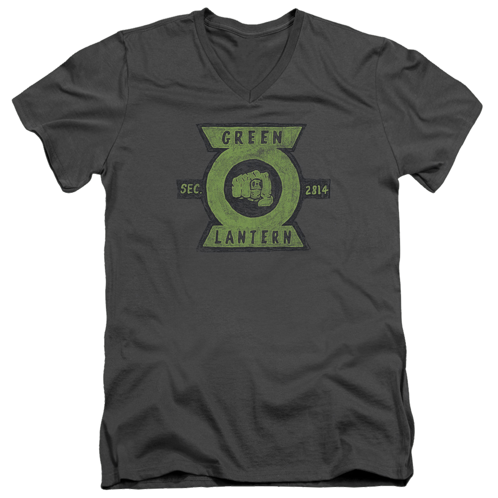 Green Lantern Section - Men's V-Neck T-Shirt Men's V-Neck T-Shirt Green Lantern