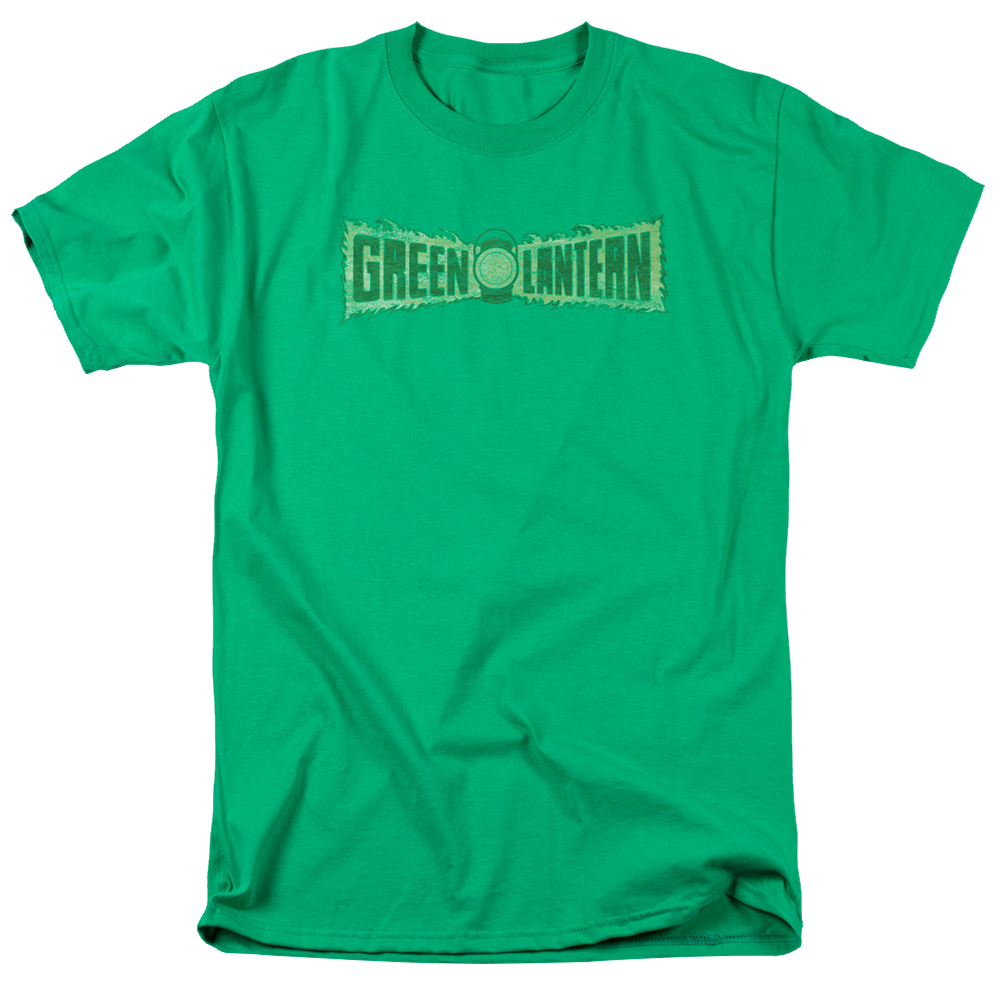 Green Lantern Flame Logo - Men's Regular Fit T-Shirt Men's Regular Fit T-Shirt Green Lantern