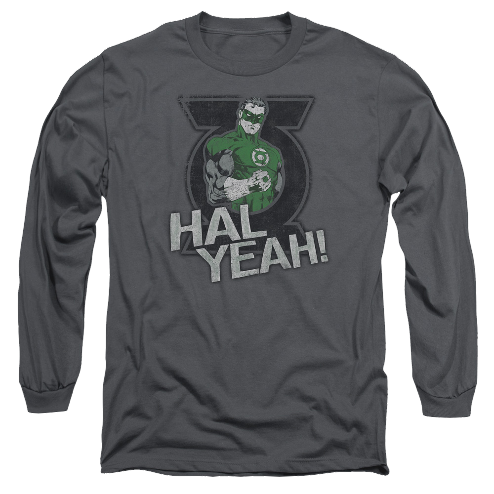 Green Lantern Hal Yeah - Men's Long Sleeve T-Shirt Men's Long Sleeve T-Shirt Green Lantern