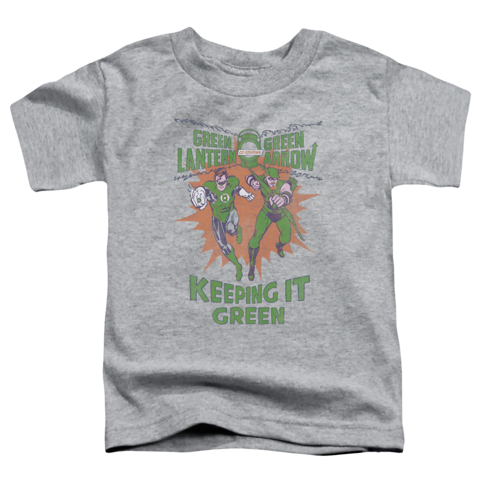 Green Lantern Keeping It Green - Kid's T-Shirt Kid's T-Shirt (Ages 4-7) Green Lantern