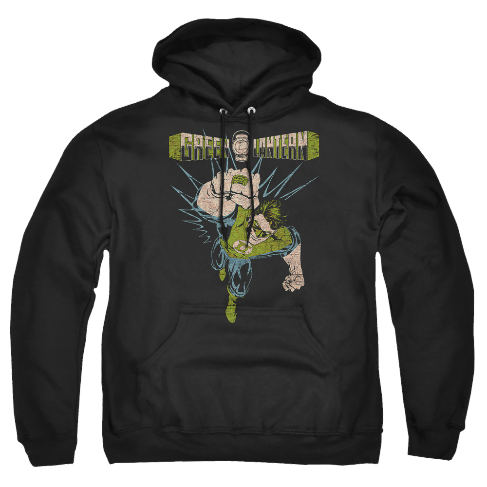 Green Lantern Powerful - Pullover Hoodie Pullover Hoodie Green Lantern