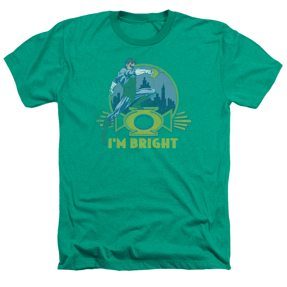 Green Lantern Im Bright - Men's Heather T-Shirt Men's Heather T-Shirt Green Lantern