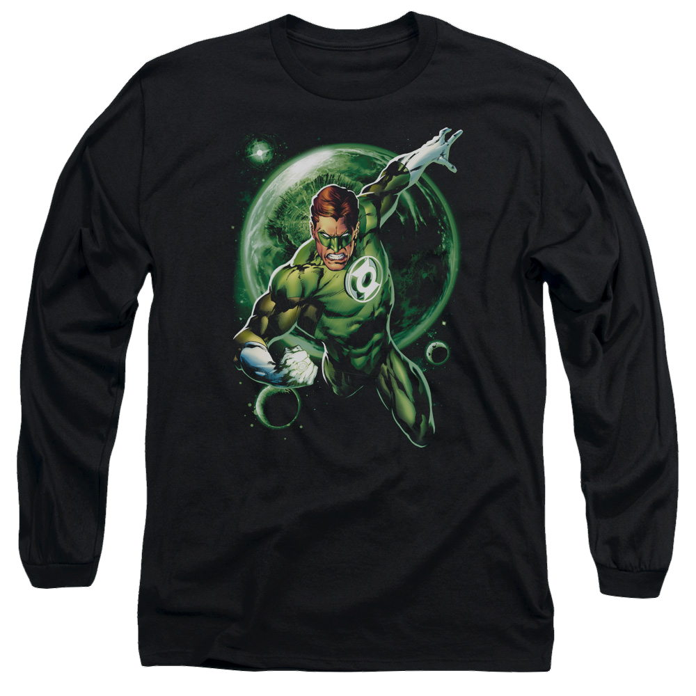 Green Lantern Galaxy Glow - Men's Long Sleeve T-Shirt Men's Long Sleeve T-Shirt Green Lantern