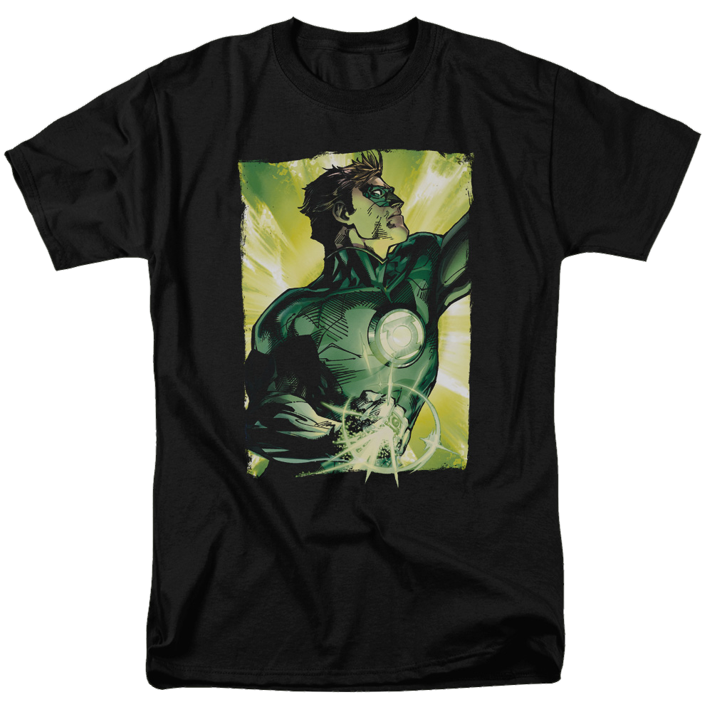 Green Lantern Up Up - Men's Regular Fit T-Shirt Men's Regular Fit T-Shirt Green Lantern