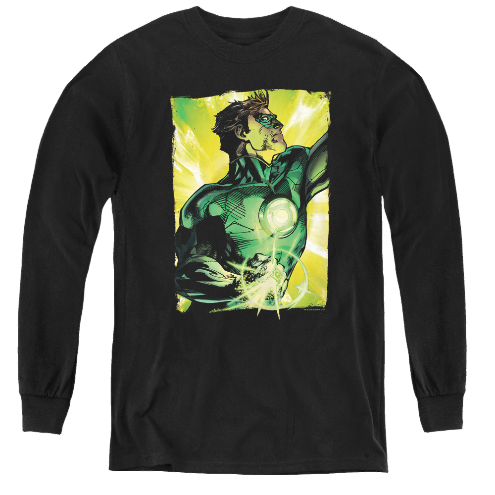 Green Lantern Up Up - Youth Long Sleeve T-Shirt Youth Long Sleeve T-Shirt Green Lantern
