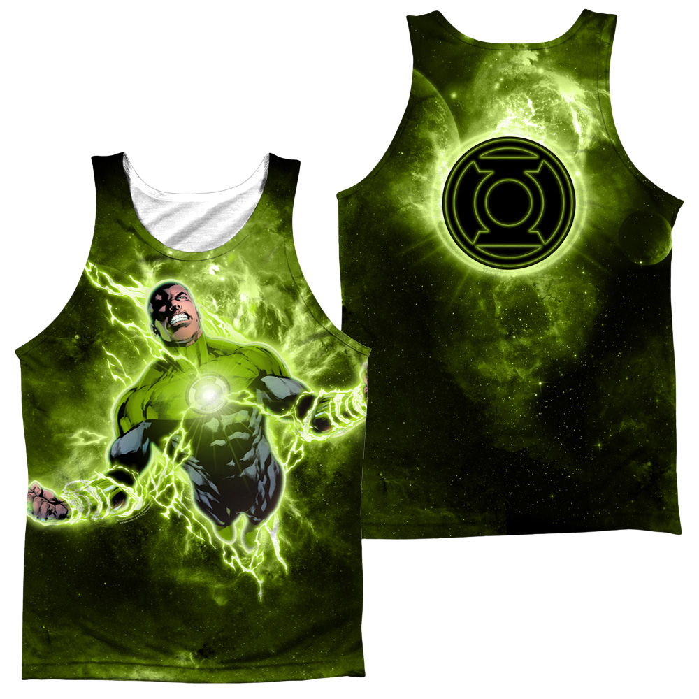 Green Lantern Inner Strength Men's All Over Print Tank Men's All Over Print Tank Green Lantern