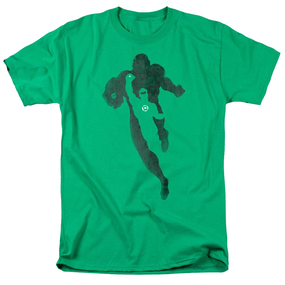DC Comics Lantern Knockout - Men's Regular Fit T-Shirt Men's Regular Fit T-Shirt Green Lantern