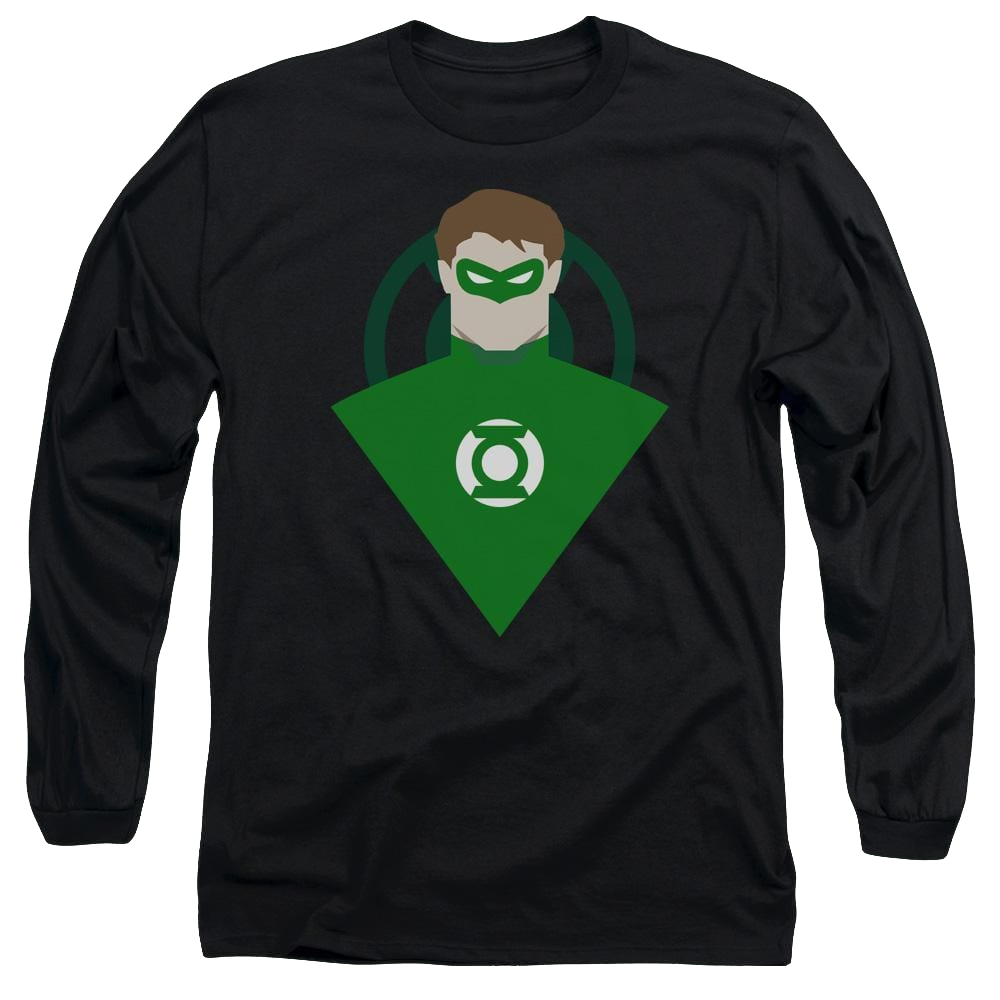 DC Comics Simple Gl - Men's Long Sleeve T-Shirt Men's Long Sleeve T-Shirt Green Lantern
