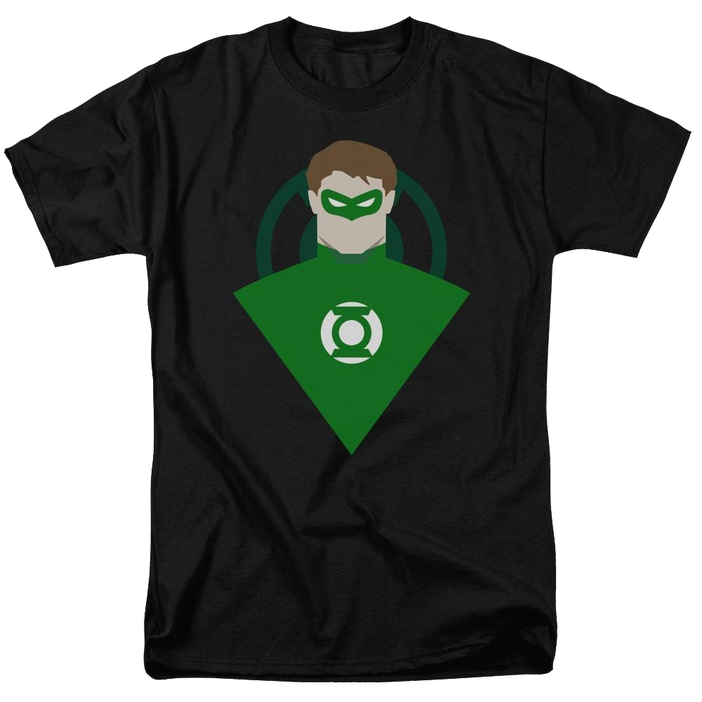 DC Comics Simple Gl - Men's Regular Fit T-Shirt Men's Regular Fit T-Shirt Green Lantern