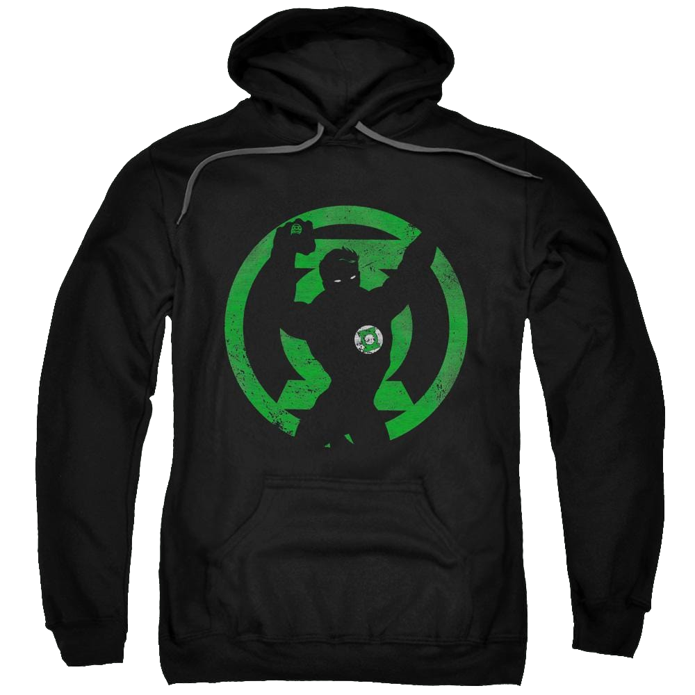 DC Comics Gl Symbol Knockout - Pullover Hoodie Pullover Hoodie Green Lantern