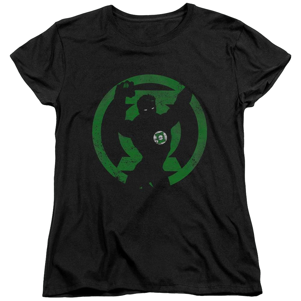 DC Comics Gl Symbol Knockout - Women's T-Shirt Women's T-Shirt Green Lantern