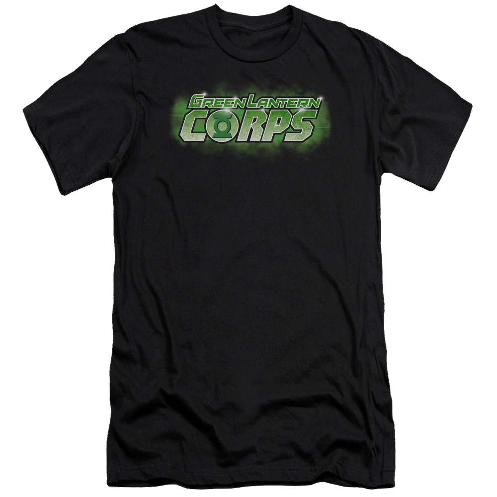 Green Lantern Gl Corps Title - Men's Premium Slim Fit T-Shirt Men's Premium Slim Fit T-Shirt Green Lantern