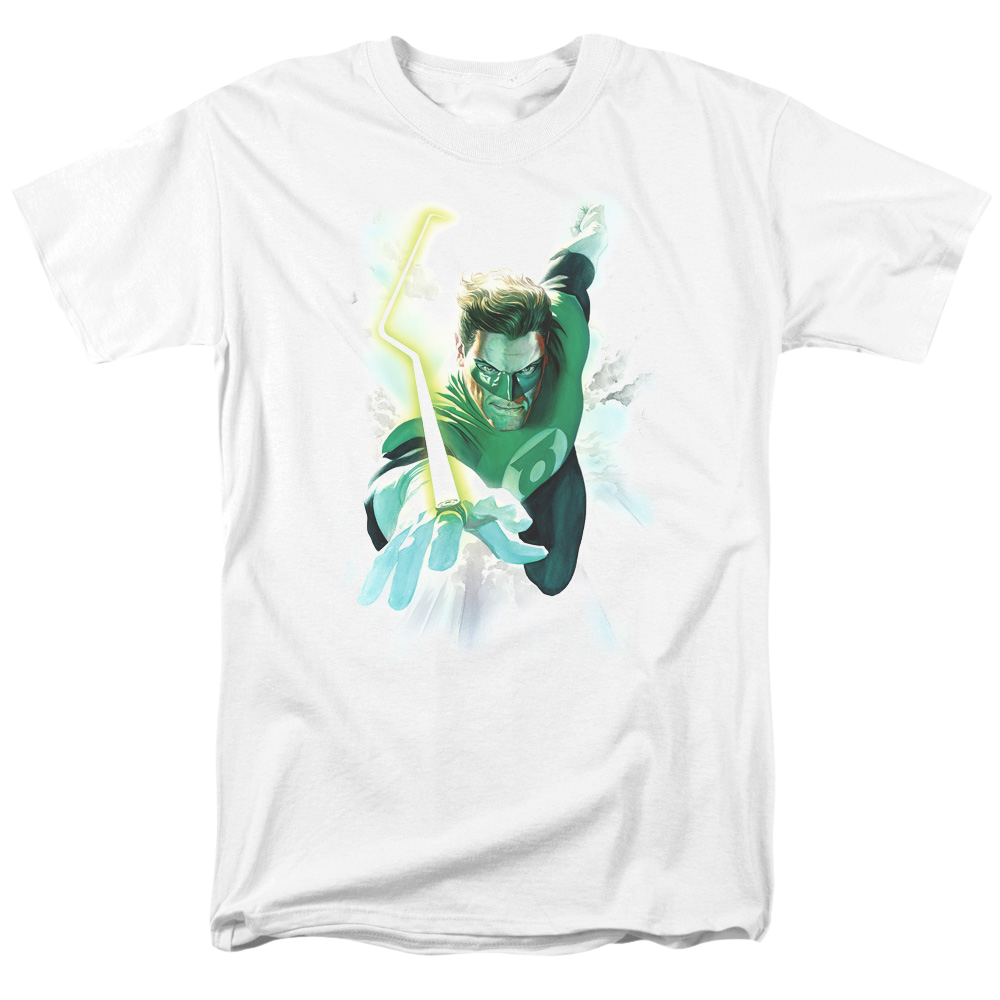 Green Lantern Clouds - Men's Regular Fit T-Shirt Men's Regular Fit T-Shirt Green Lantern