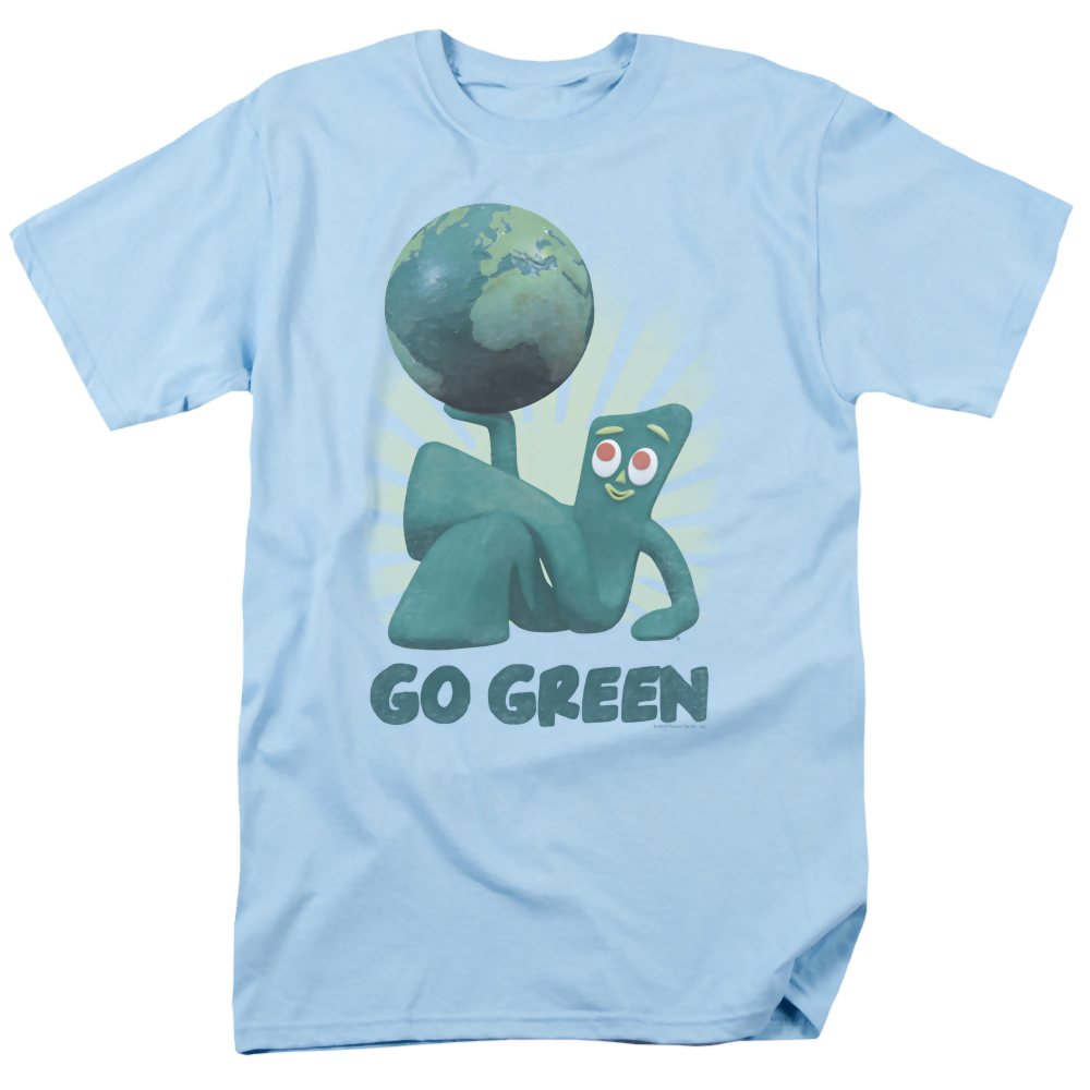 Gumby Go Green - Men's Regular Fit T-Shirt Men's Regular Fit T-Shirt Gumby
