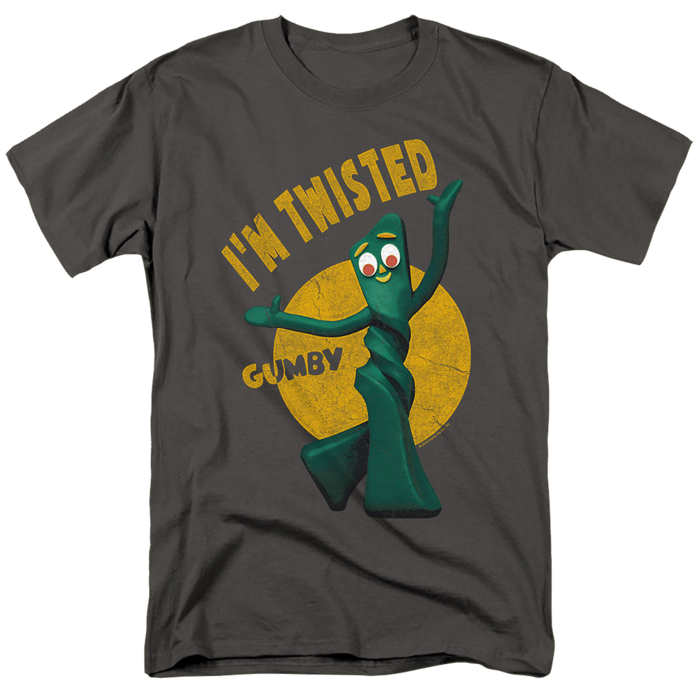 Gumby Twisted Men's Regular Fit T-Shirt Men's Regular Fit T-Shirt Gumby