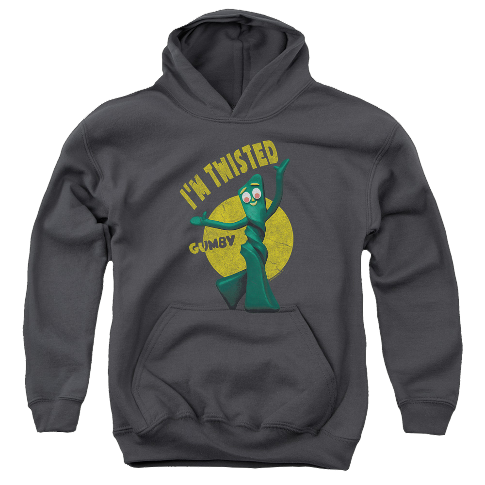 Gumby Twisted Youth Hoodie (Ages 8-12) Youth Hoodie (Ages 8-12) Gumby