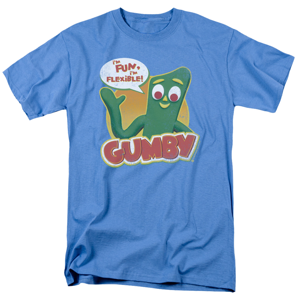 Gumby Fun & Flexible - Men's Regular Fit T-Shirt Men's Regular Fit T-Shirt Gumby