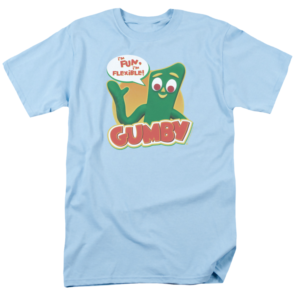 Gumby Fun & Flexible - Men's Regular Fit T-Shirt Men's Regular Fit T-Shirt Gumby