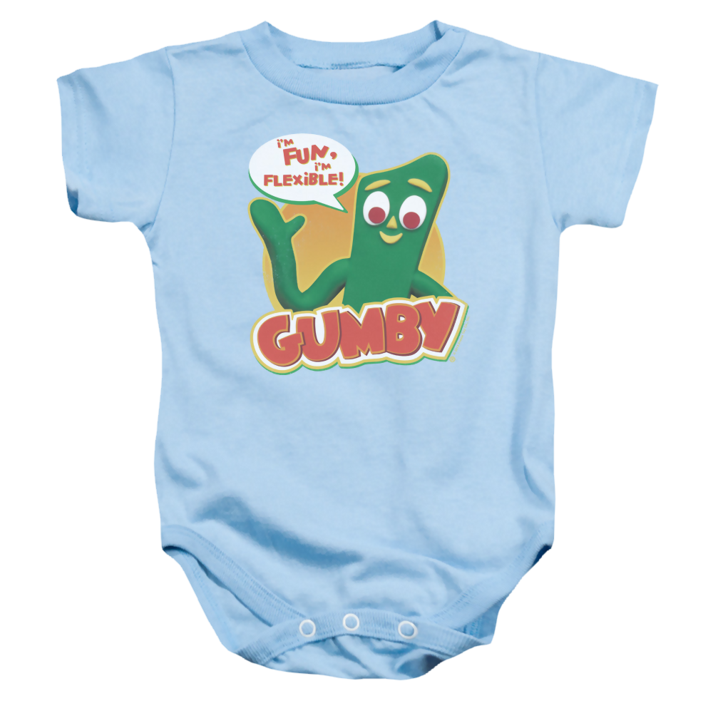 Gumby Fun & Flexible Baby Bodysuit Baby Bodysuit Gumby