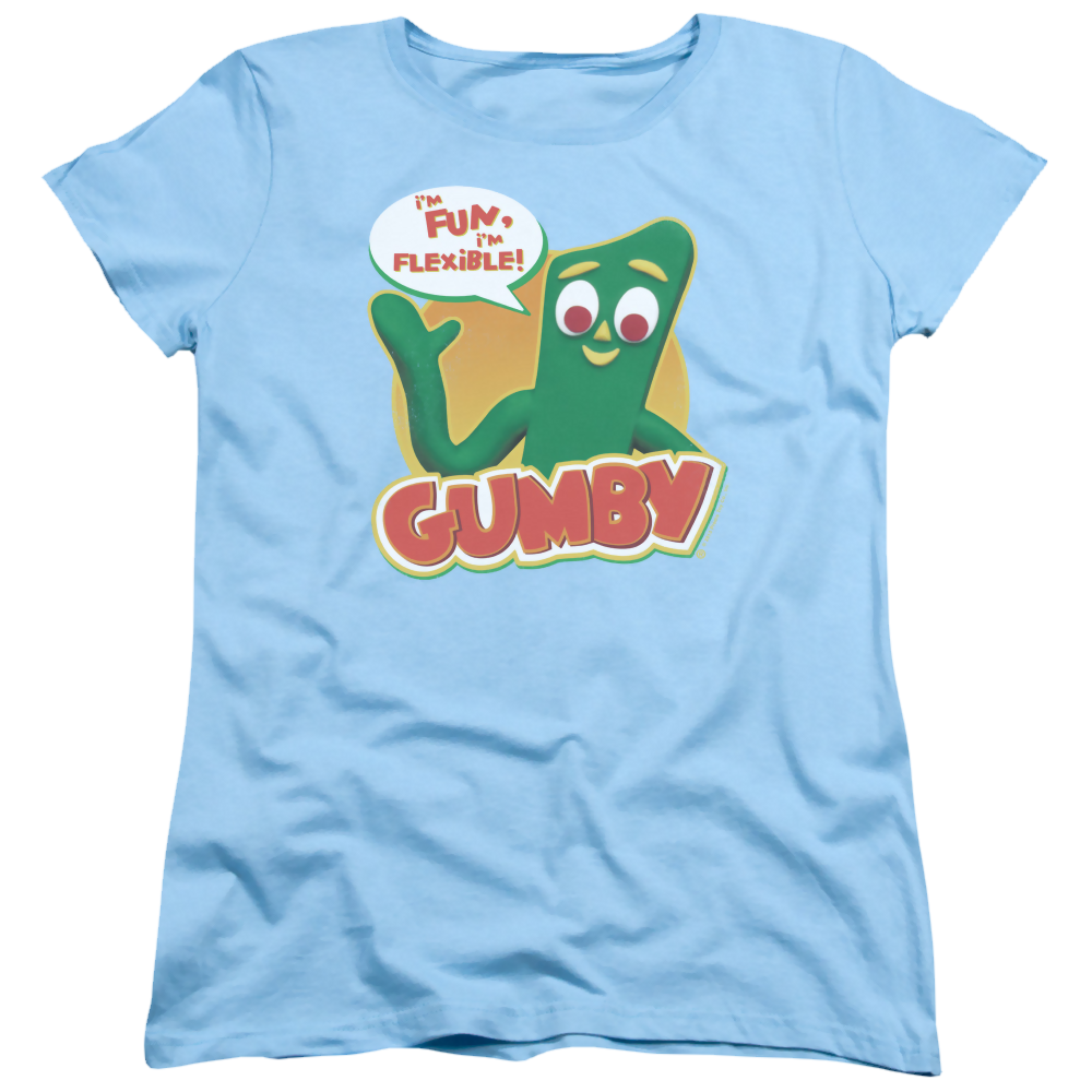 Gumby Fun & Flexible Women's T-Shirt Women's T-Shirt Gumby