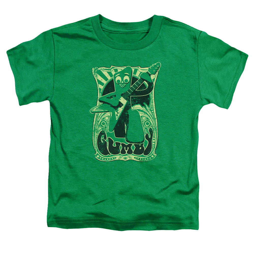 Gumby Vintage Rock Poster Kid's T-Shirt (Ages 4-7) Kid's T-Shirt (Ages 4-7) Gumby