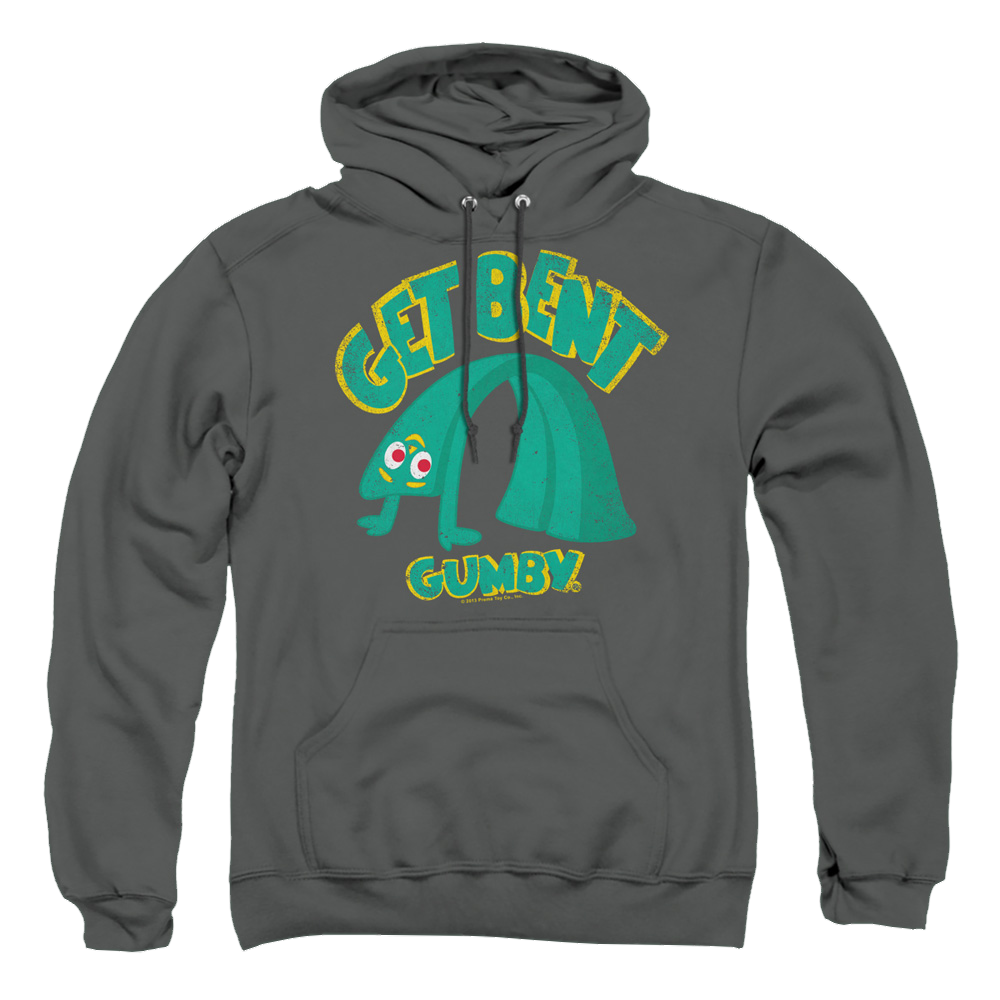 Gumby Get Bent Pullover Hoodie Pullover Hoodie Gumby