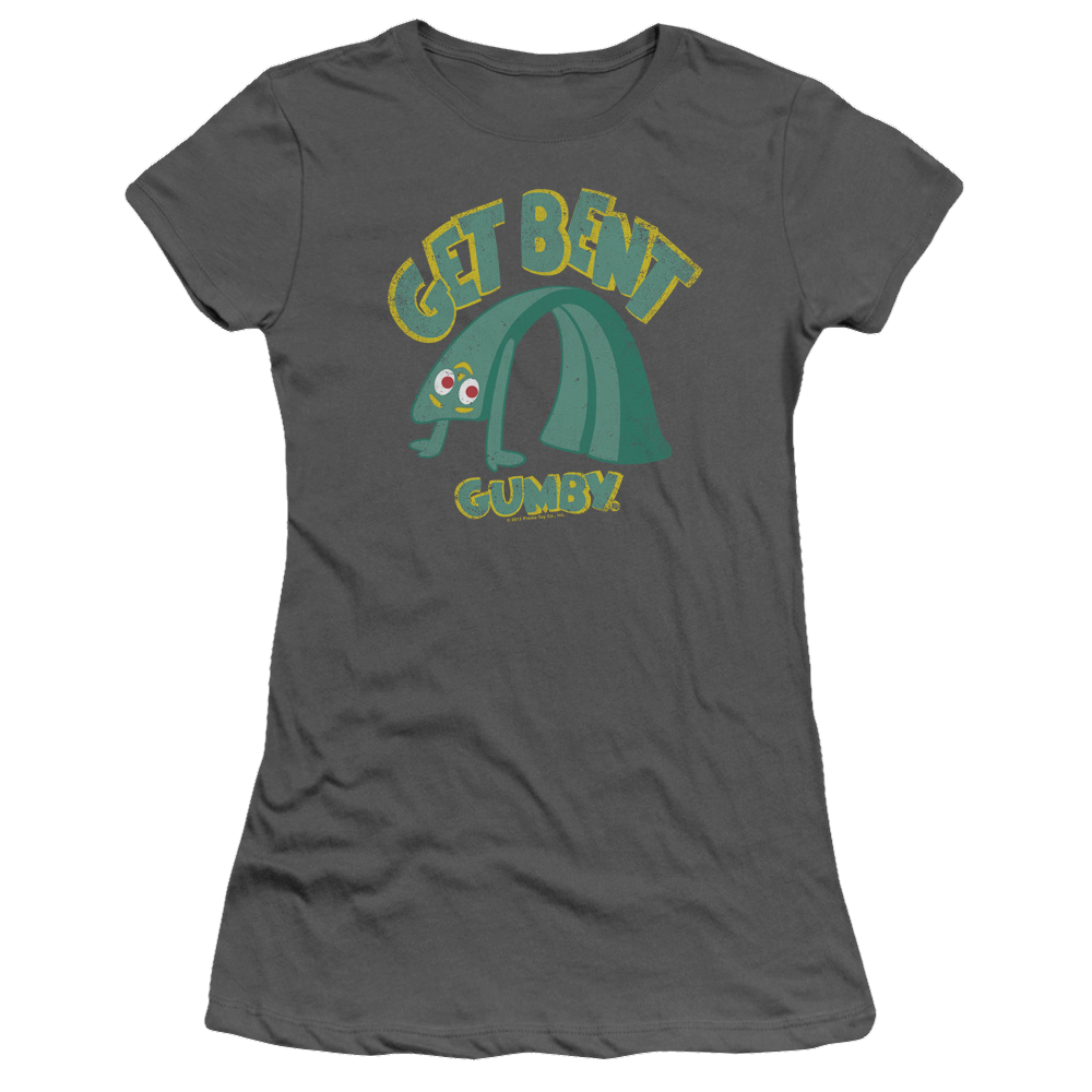 Gumby Get Bent Juniors T-Shirt Juniors T-Shirt Gumby