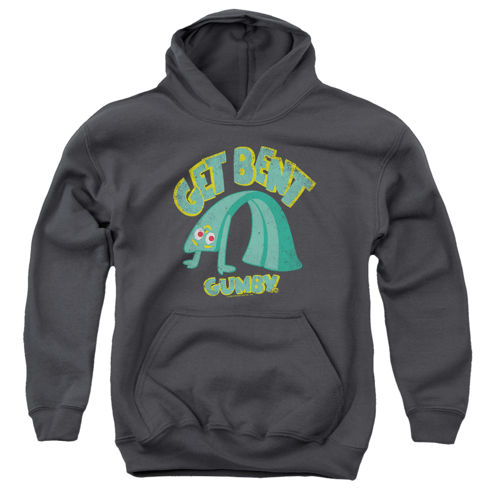 Gumby Get Bent Youth Hoodie (Ages 8-12) Youth Hoodie (Ages 8-12) Gumby