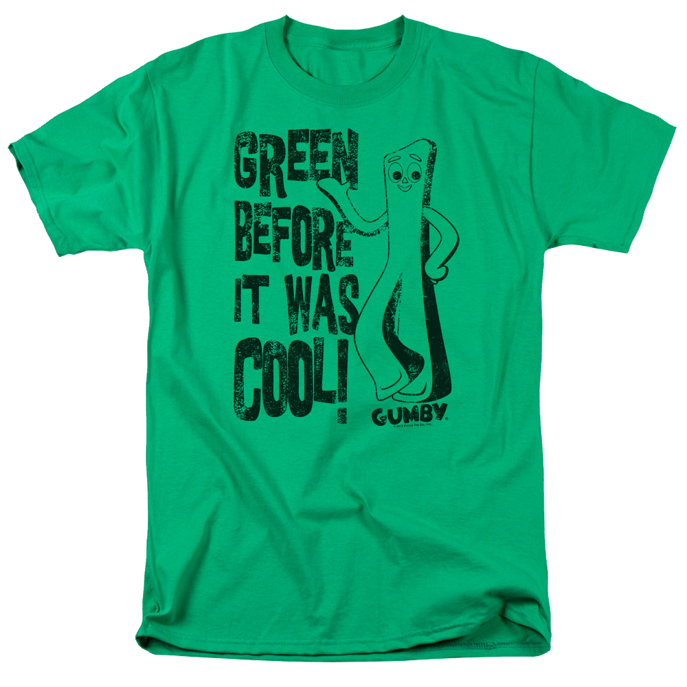 Gumby Cool Green Men's Regular Fit T-Shirt Men's Regular Fit T-Shirt Gumby