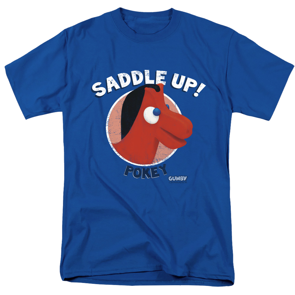 Gumby Saddle Up Men's Regular Fit T-Shirt Men's Regular Fit T-Shirt Gumby