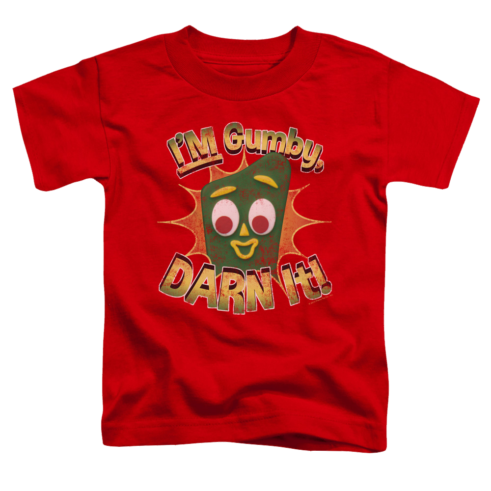 Gumby Darn It Kid's T-Shirt (Ages 4-7) Kid's T-Shirt (Ages 4-7) Gumby