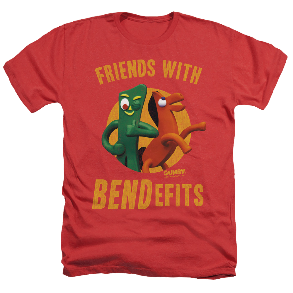 Gumby Bendefits Men's Heather T-Shirt Men's Heather T-Shirt Gumby