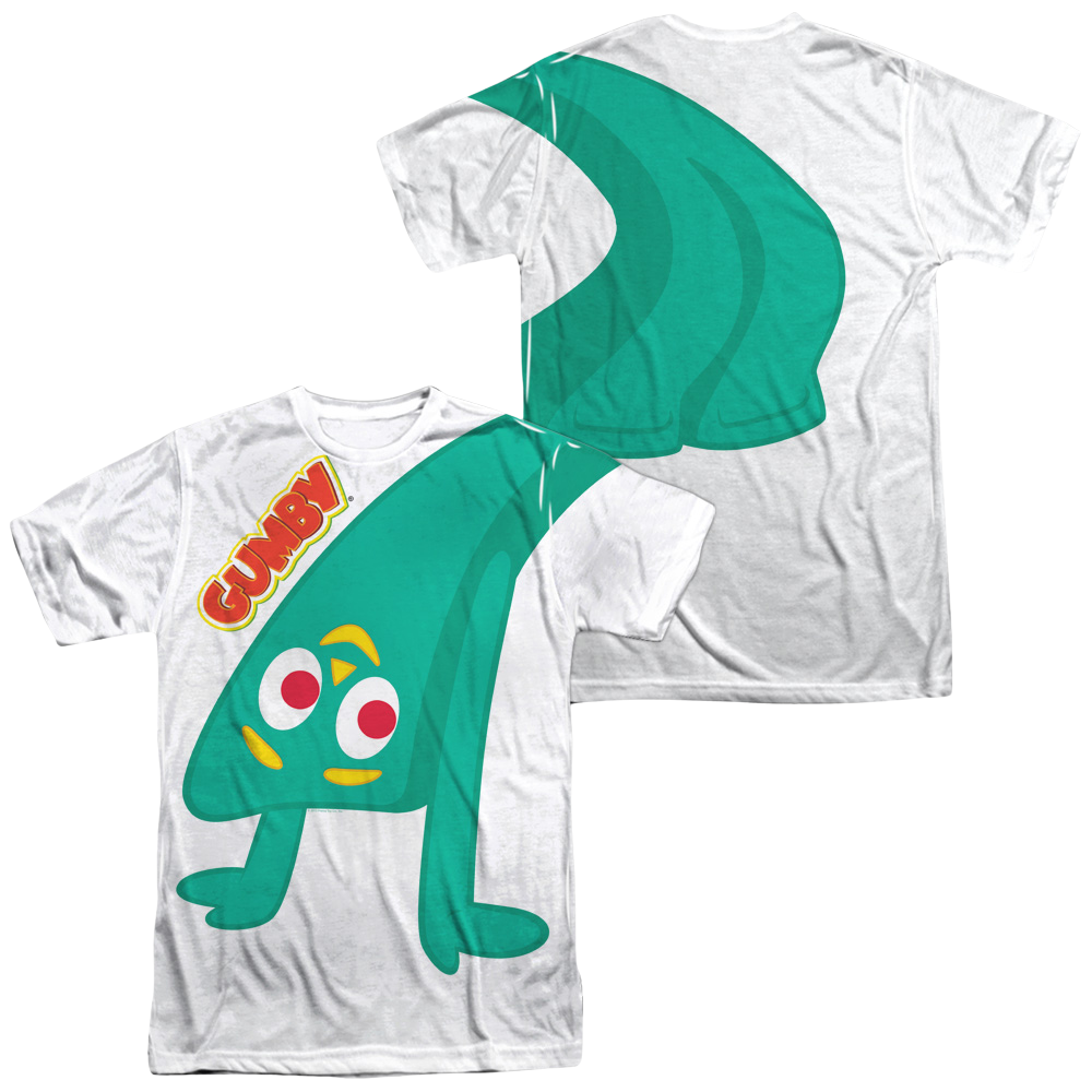 Gumby Bend Backwards Men's All Over Print T-Shirt Men's All-Over Print T-Shirt Gumby